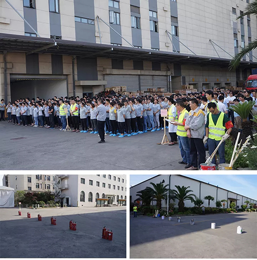 ag亚娱集团成功举行2019年上半年消防演习